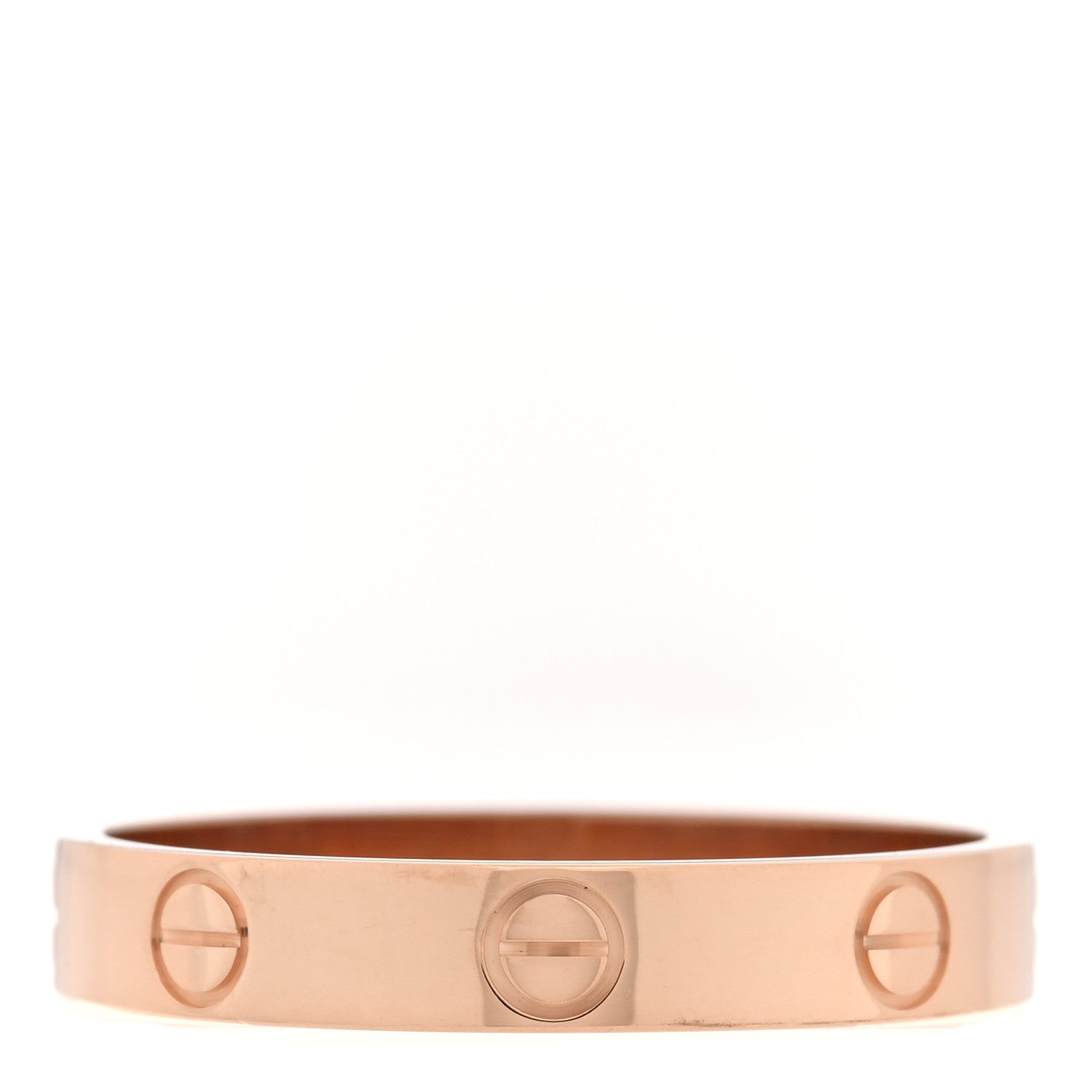 Cartier 18K Pink Gold 3.5mm LOVE Wedding Band Ring 59 8.75 3 of 4