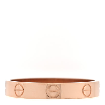 Cartier 18K Pink Gold 3.5mm LOVE Wedding Band Ring 59 8.75 3 of 4