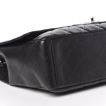 Chanel Caviar Quilted Maxi Single Flap Black 5 of 13