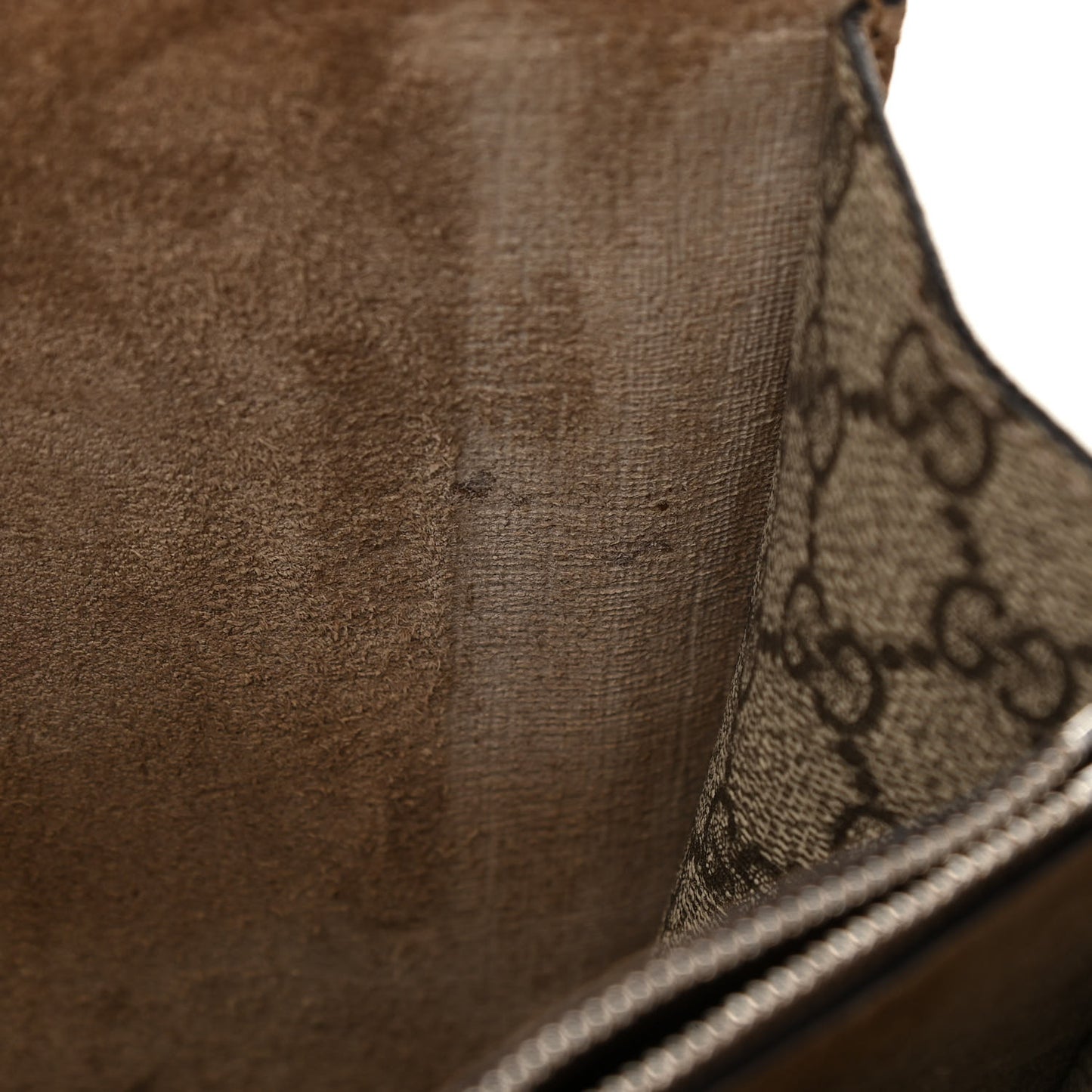 GG Supreme Monogram Medium Dionysus Shoulder Bag Taupe
