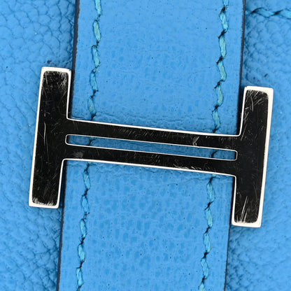 Hermes Chevre Mysore Mini Bearn Wallet Bleu Frida 17 of 22