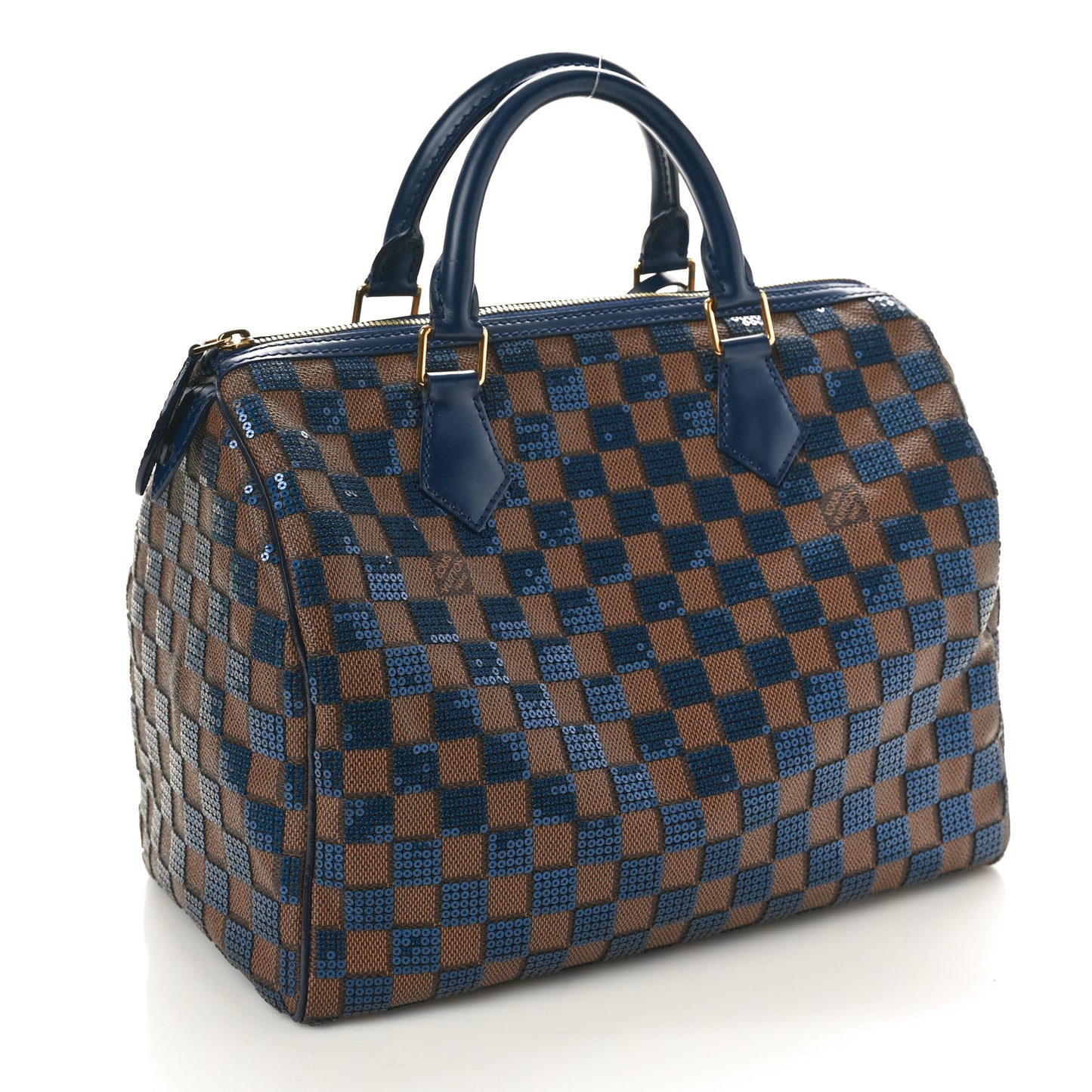 Damier Paillettes Speedy 30 Blue