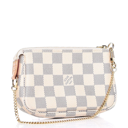 Louis Vuitton Damier Azur Mini Pochette Accessories 3 of 8