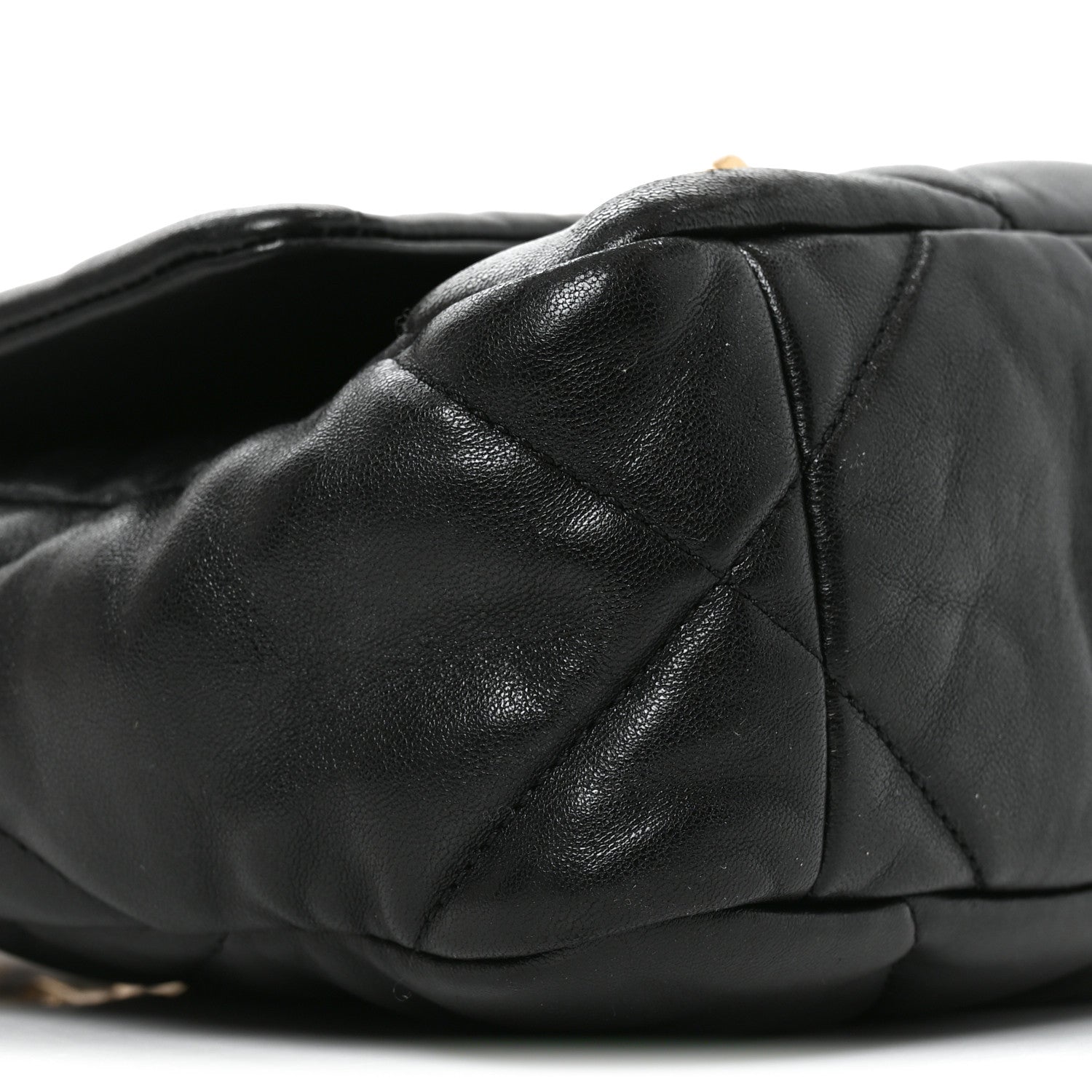 Chanel Lambskin Quilted Medium Chanel 19 Flap Black 9 of 10