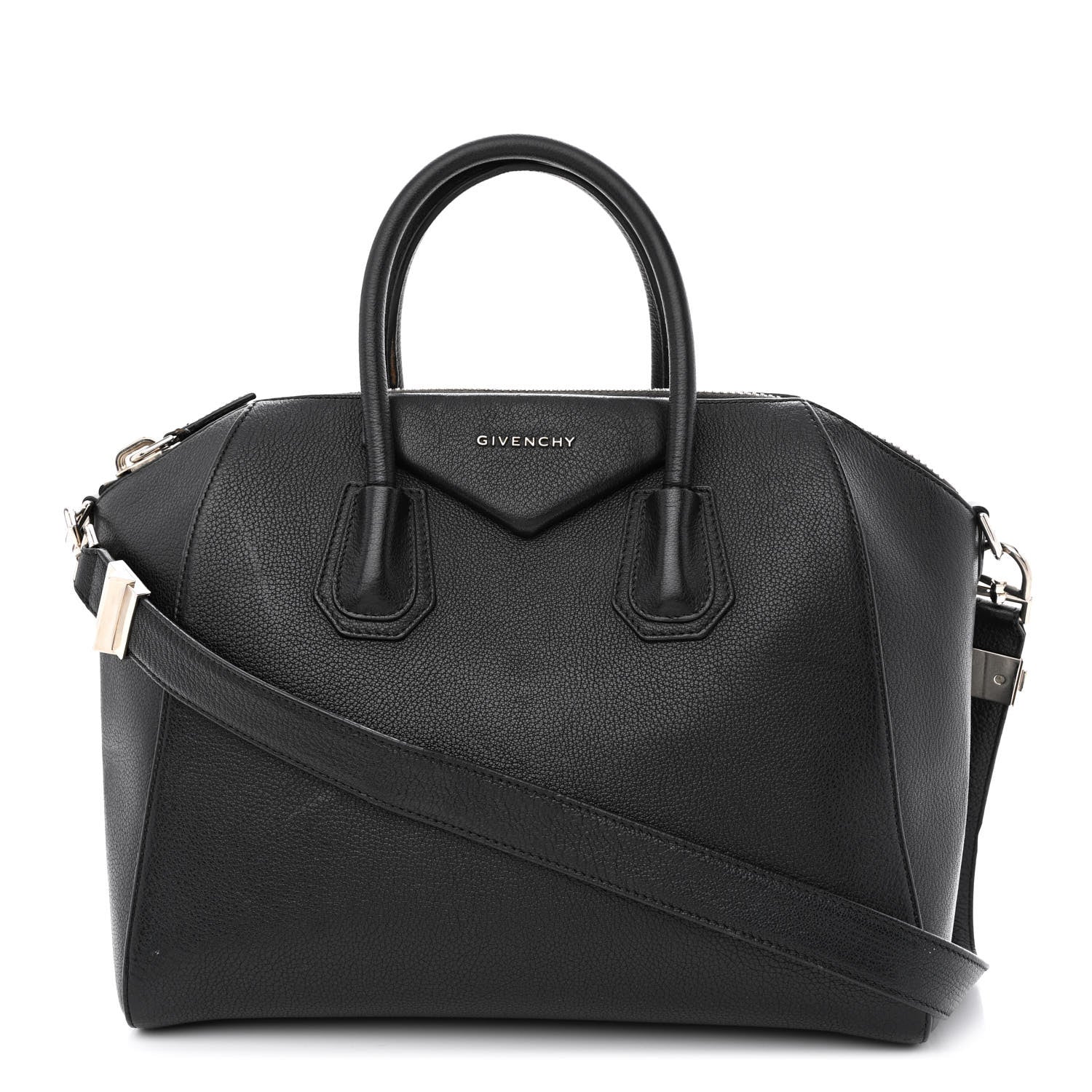 Givenchy Sugar Goatskin Medium Antigona Black 1 of 15