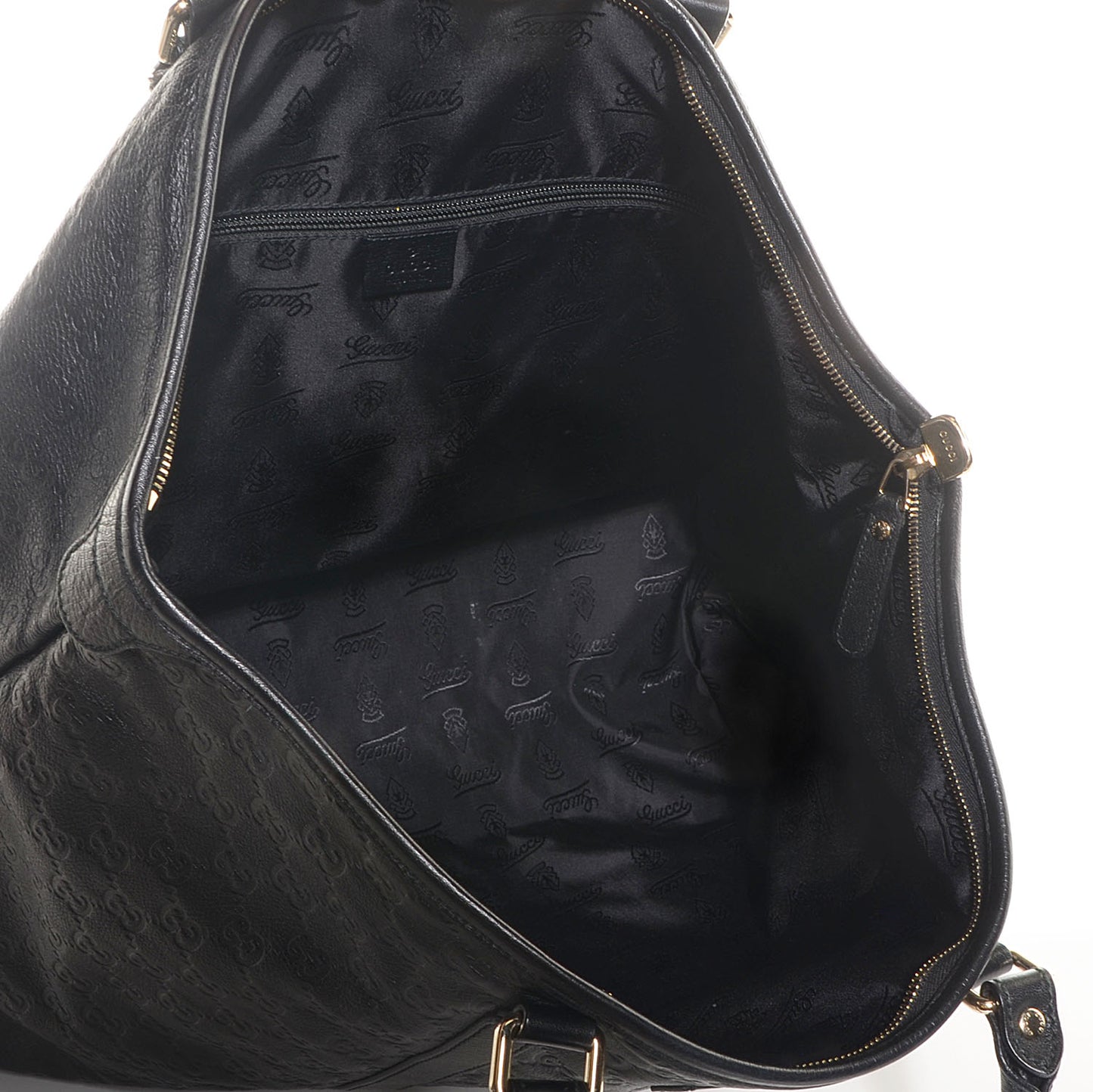 Guccissima Medium Joy Tote Bag Black