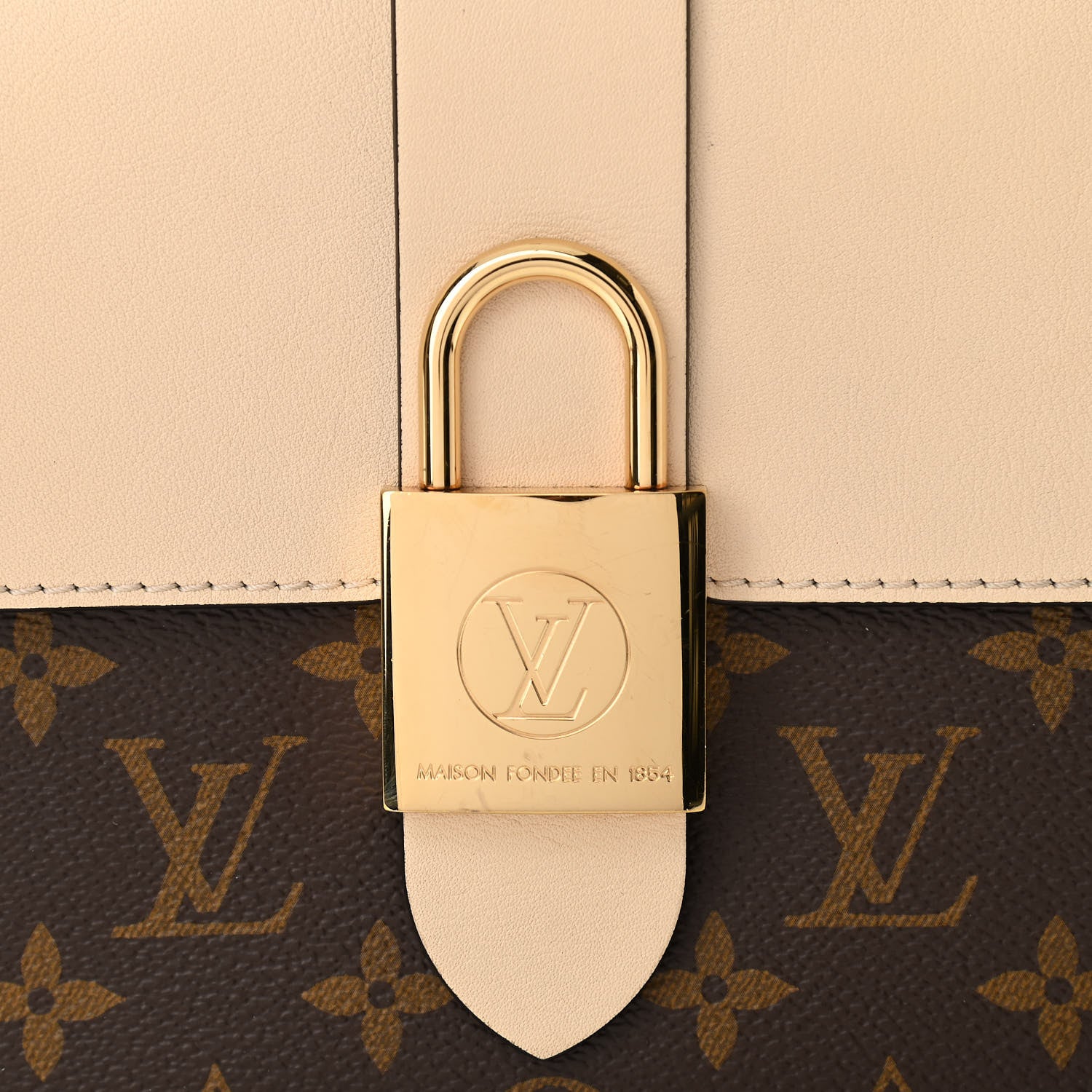 Louis Vuitton Monogram Locky BB Creme 7 of 9