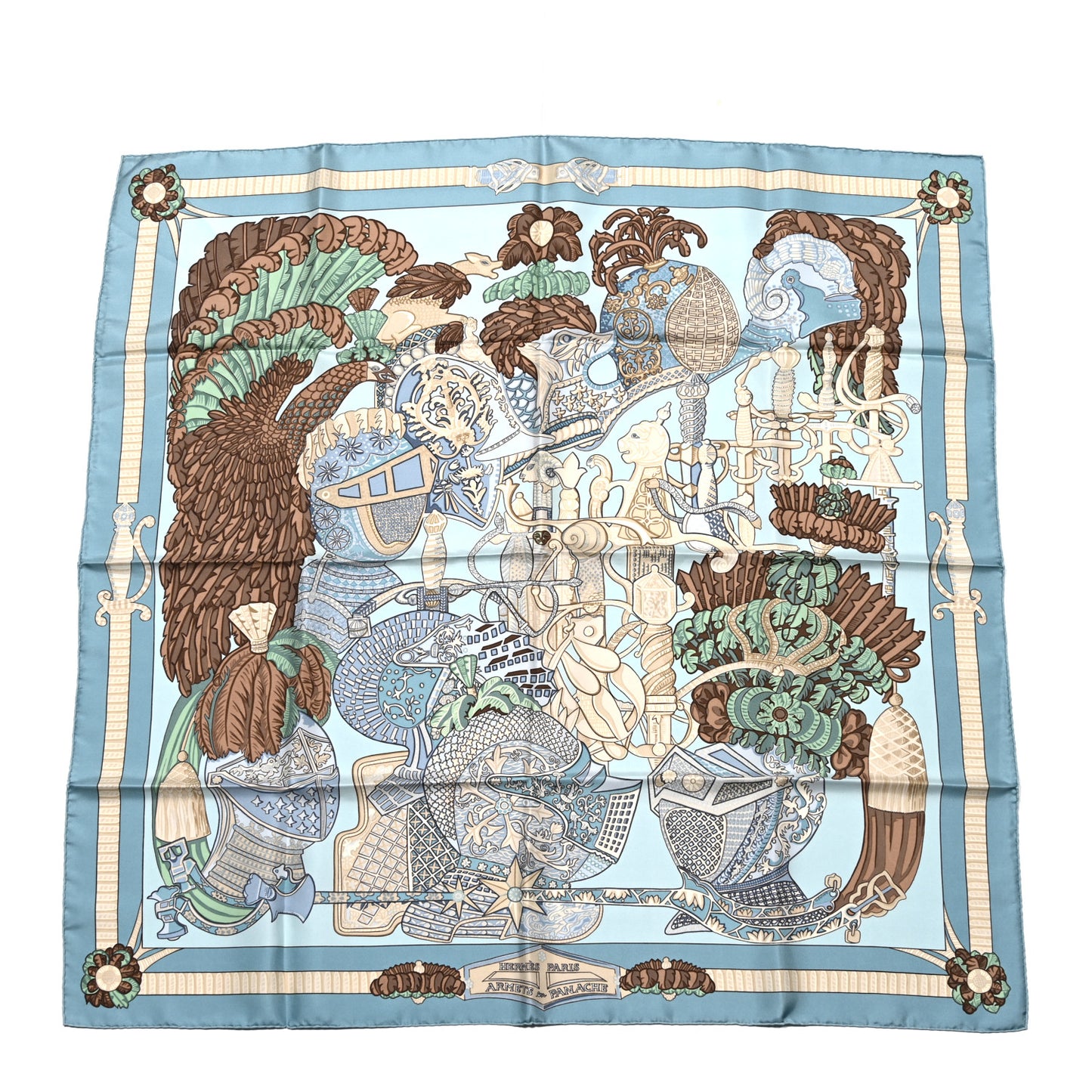 Silk Armets Panache Scarf 90