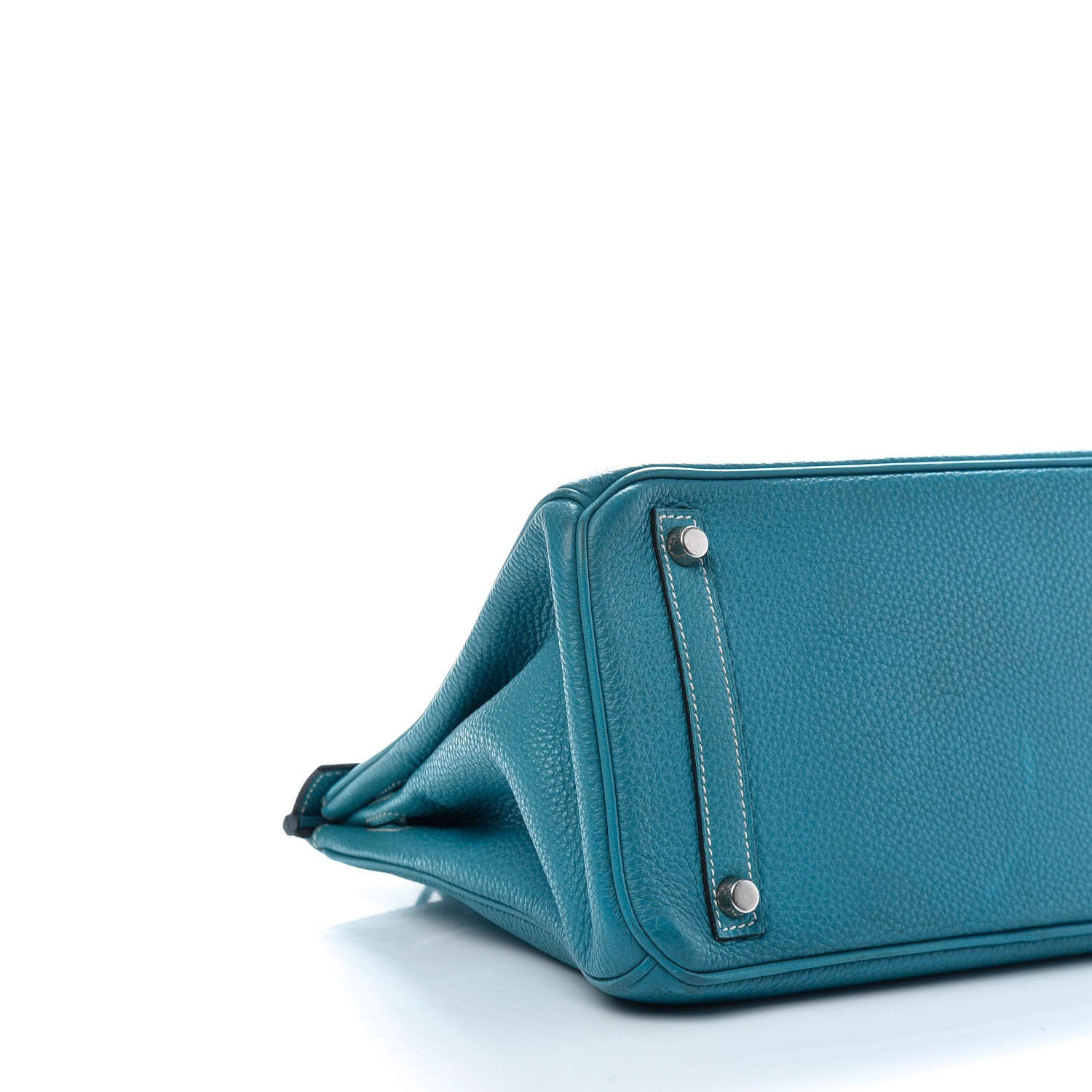 Hermes Togo Birkin 30 Blue Jean 6 of 19