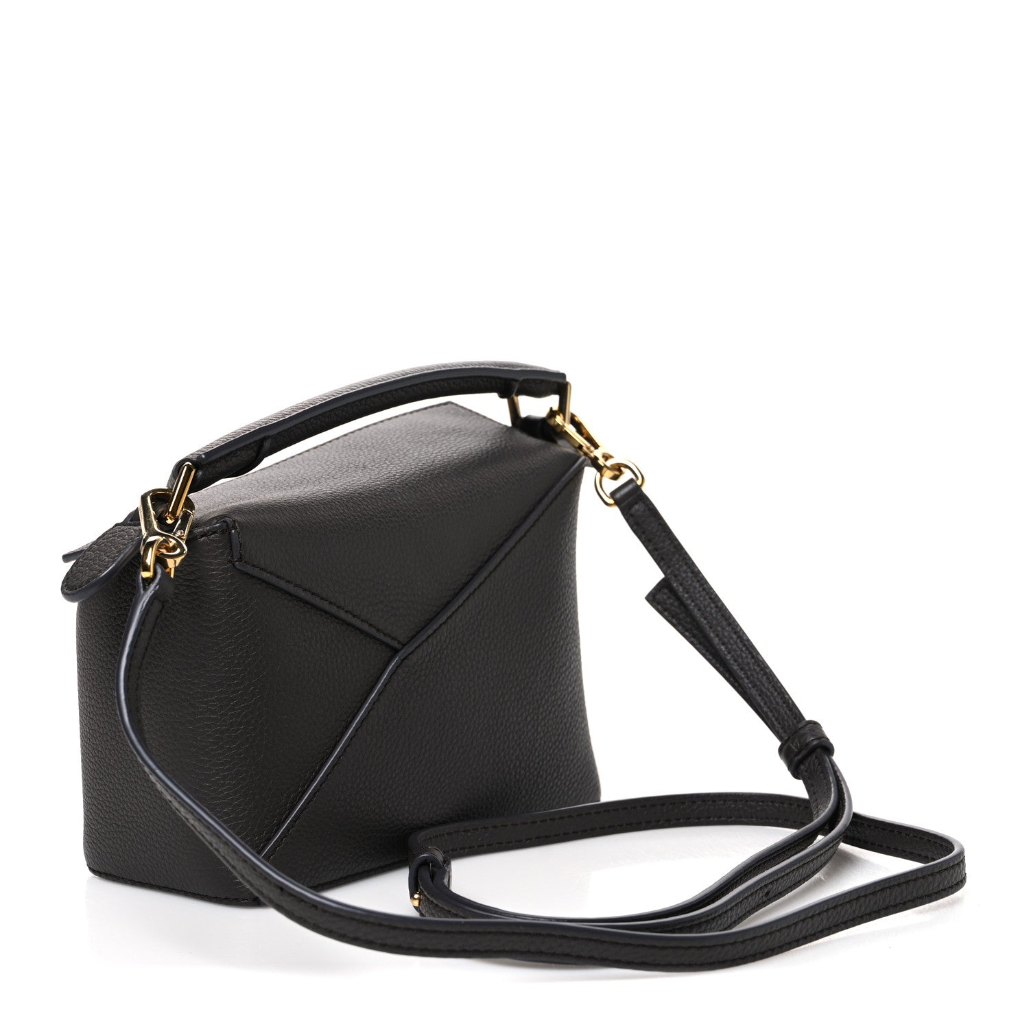 Loewe Calfskin Mini Puzzle Bag Anthracite 3 of 10