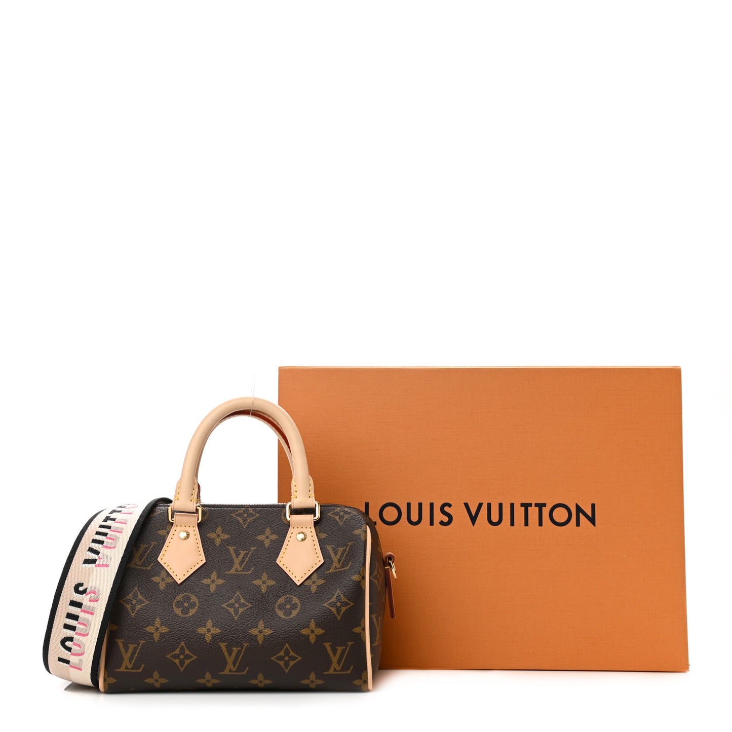 Monogram Speedy Bandouliere 20 Black