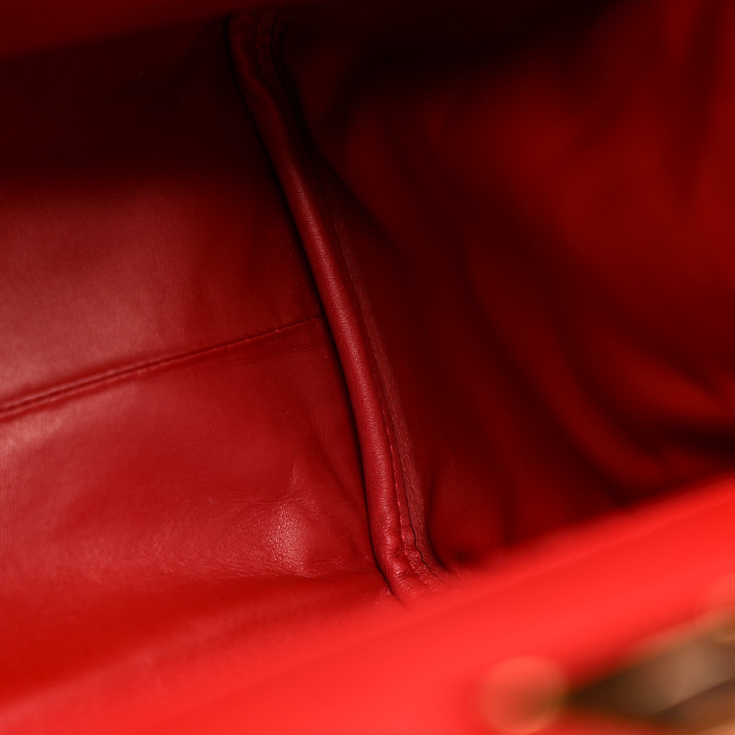Salvatore Ferragamo Calfskin Medium The Studio Bag Red 14 of 17