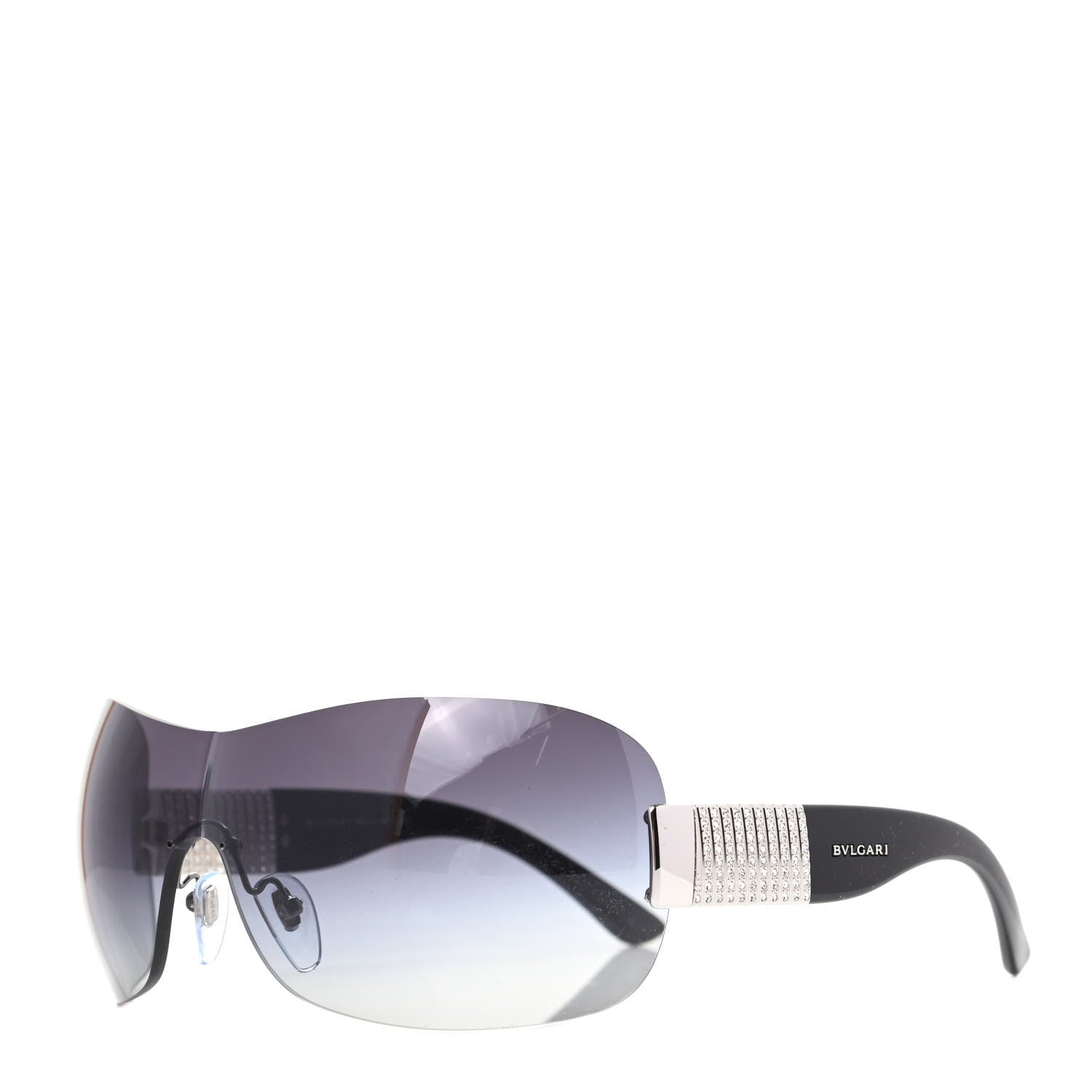 Bulgari BVLGARI Crystal Sunglasses 6030-B Black 1 of 8