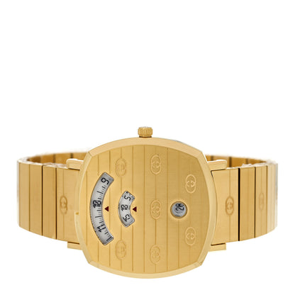 Gucci Stainless Steel 38mm Grip Quartz Watch Gold 2 of 4