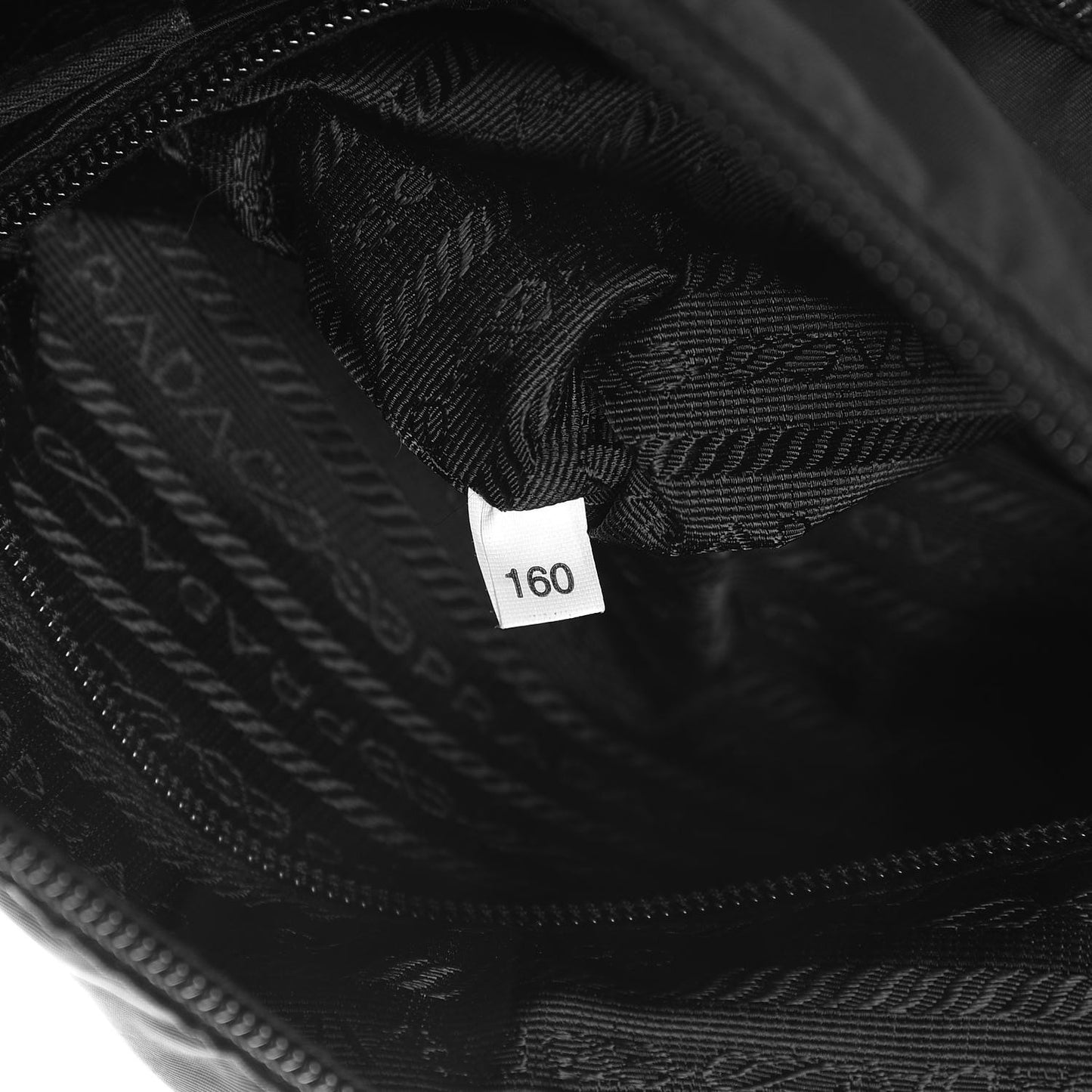 Nylon Flat Messenger Bag Black