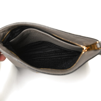 Prada Vitello Daino Crossbody Bag Argilla 5 of 11