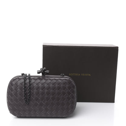 Bottega Veneta Nappa Intrecciato Chain Knot Clutch Quetsche 10 of 10