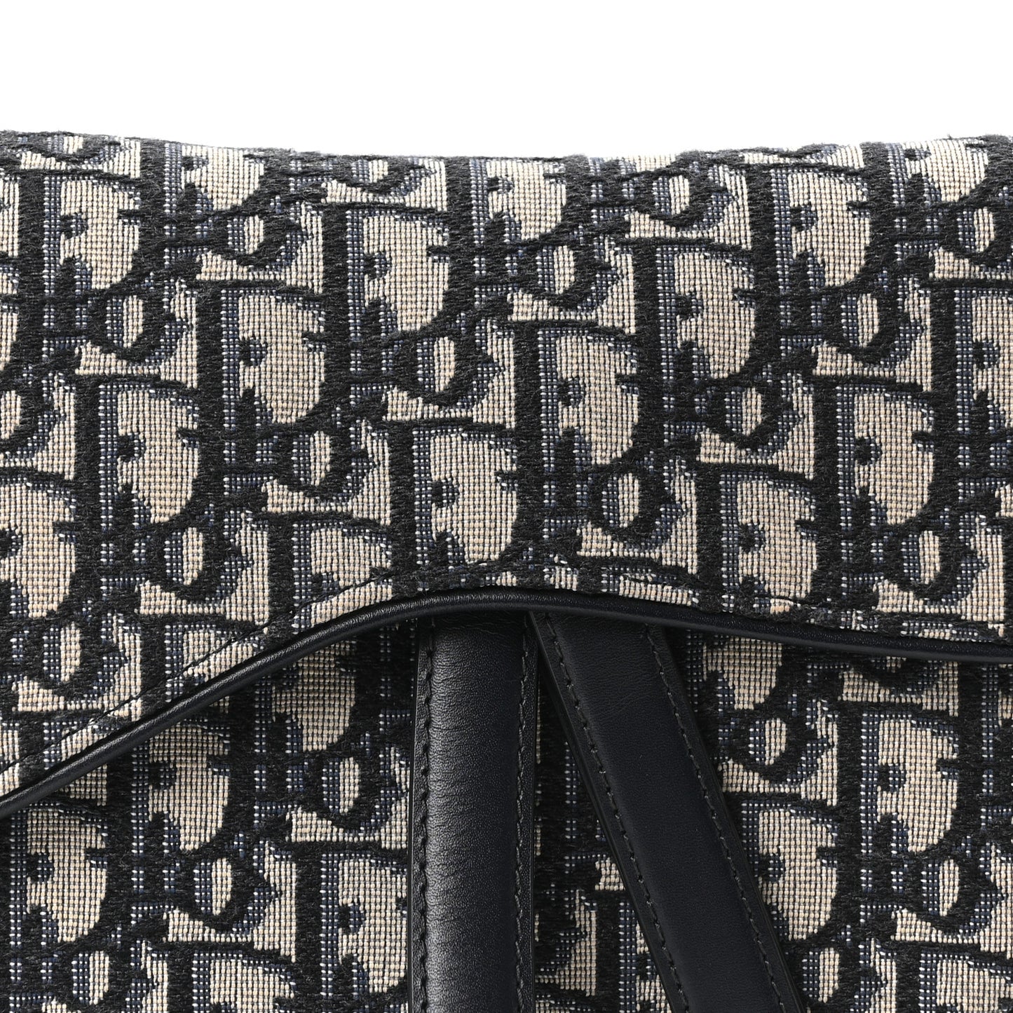 Oblique Saddle Bag Blue