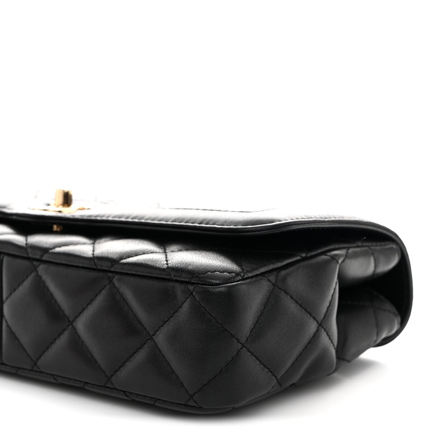 Chanel Lambskin Quilted Small Flap Bag Black 10 of 10