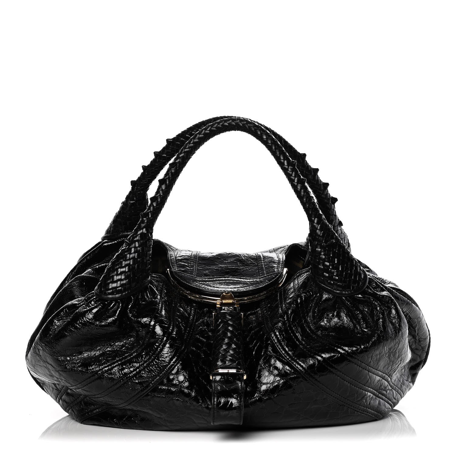 Fendi Crispe Vernice Spy Black 12 of 12