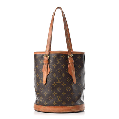 Louis Vuitton Monogram Petit Bucket 23 1 of 31