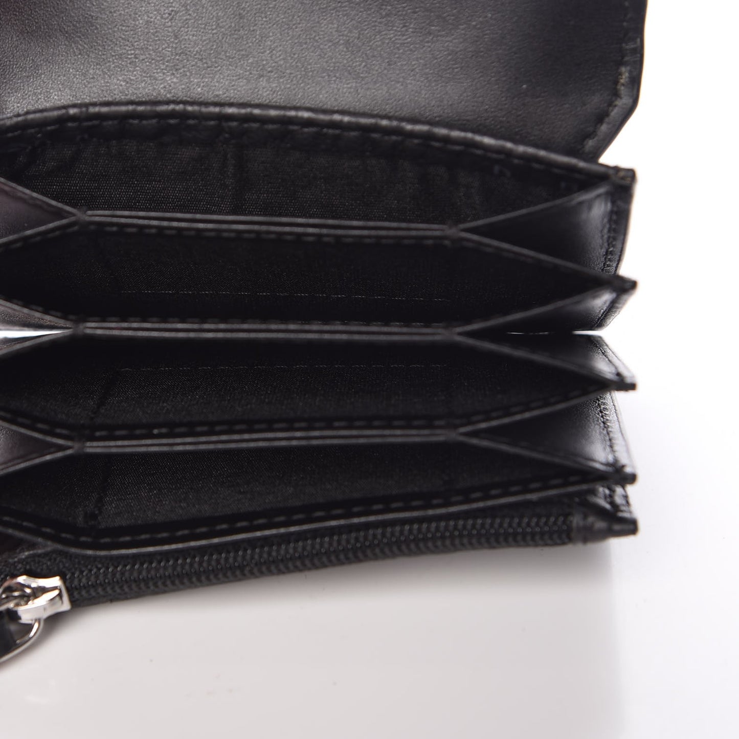 Visetos Mini Accordion Card Wallet Black