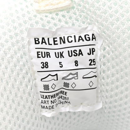 Balenciaga Fabric Mesh Clear Sole Womens Triple S Sneakers 38 White 10 of 10