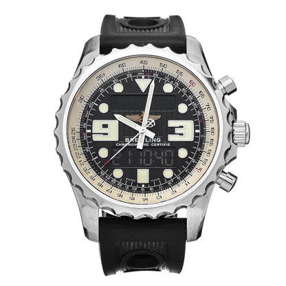 Breitling Stainless Steel 48mm Chronospace Chronograph Quartz Watch Black A78365 1 of 6