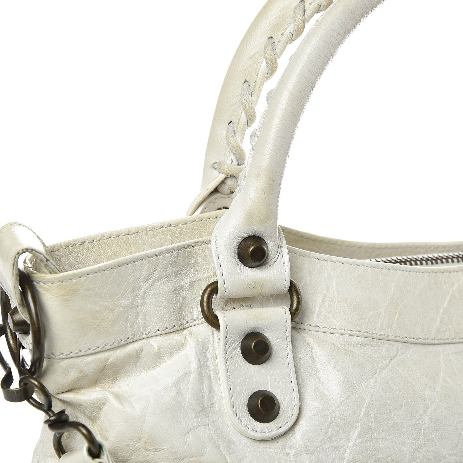 Balenciaga Chevre Classic Hardware First White 12 of 14