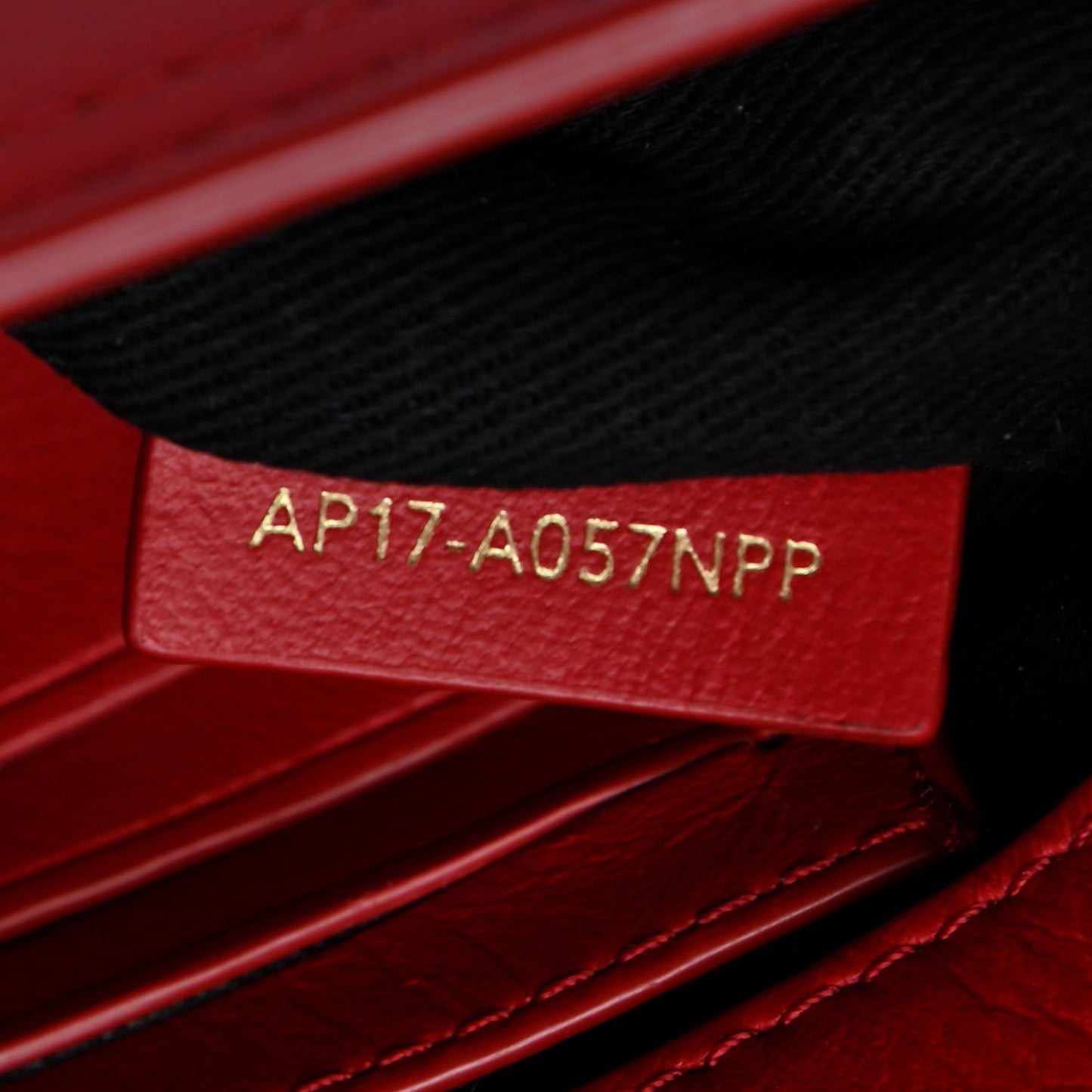Calfskin Alix Saddle Crossbody Bag Red