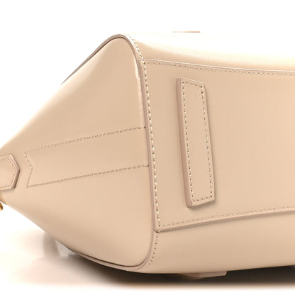 Givenchy Box Calfskin Mini Lock Antigona Shoulder Bag Natural Beige 8 of 9