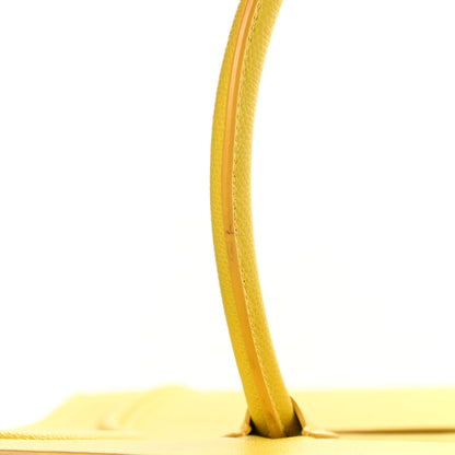 Celine Grained Calfskin Medium Phantom Luggage Yellow 18 of 18