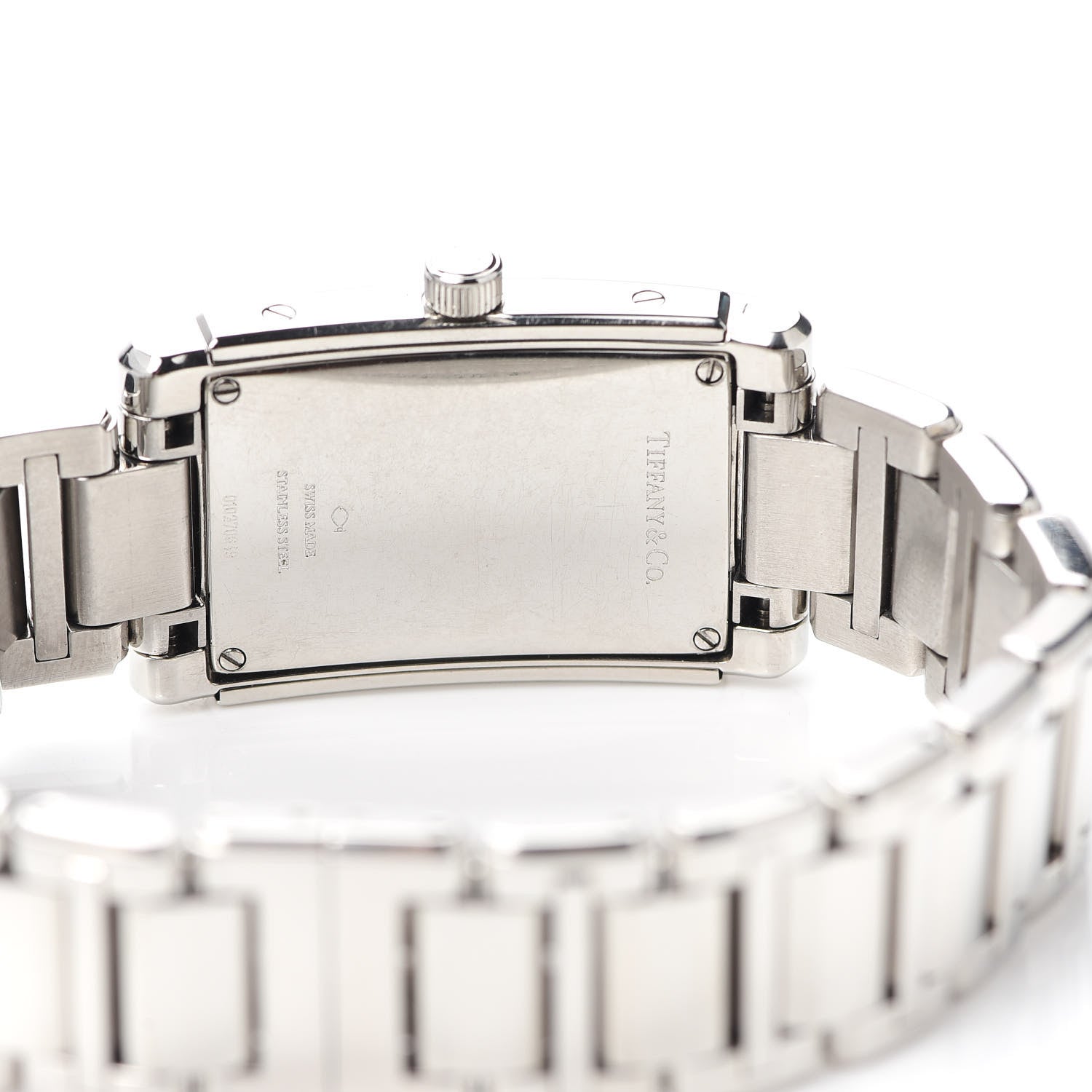 Tiffany Stainless Steel 22mm Grand Resonator Quartz Watch Copper 4 of 6