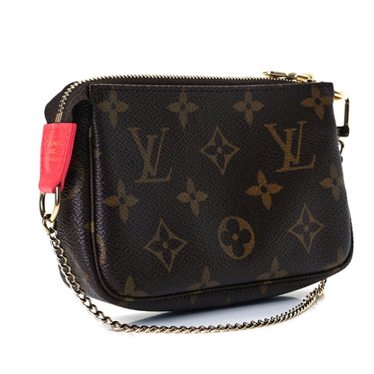 Louis Vuitton Monogram 2021 Christmas Animation London Mini Pochette Accessories Red 2 of 9