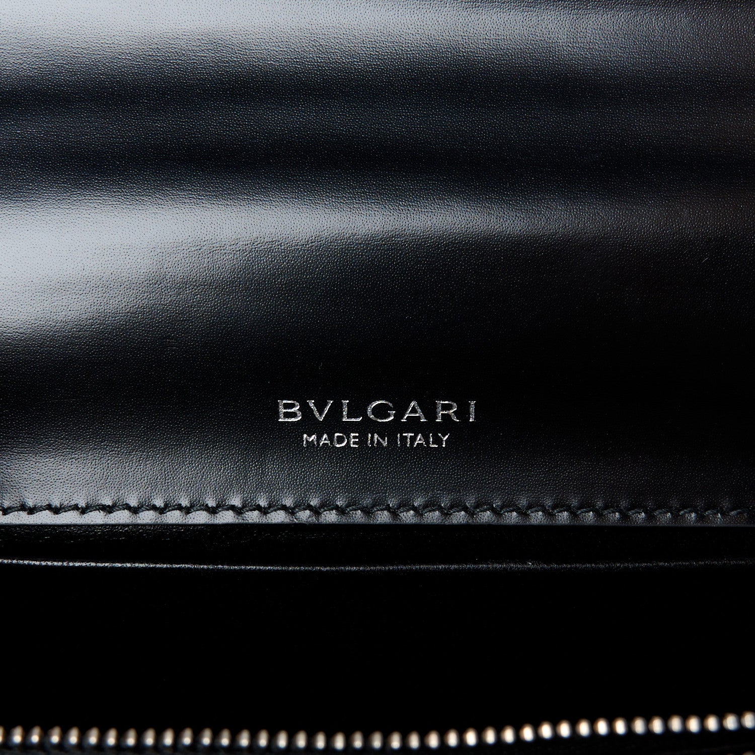 Bulgari Nappa Serpenti Forever Large Maxi Chain Crossbody Bag Black 7 of 11
