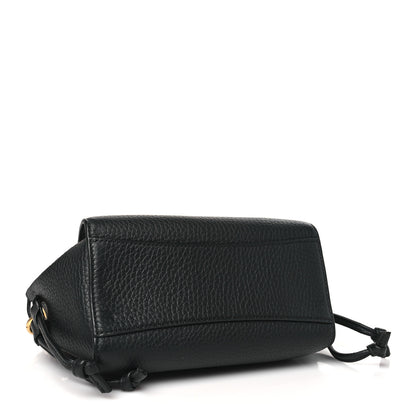 Mulberry Heavy Grain Mini Iris Tote Black 4 of 9