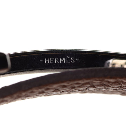 Hermes Box Togo 32mm Constance H Belt 80 Black Gold 6 of 11
