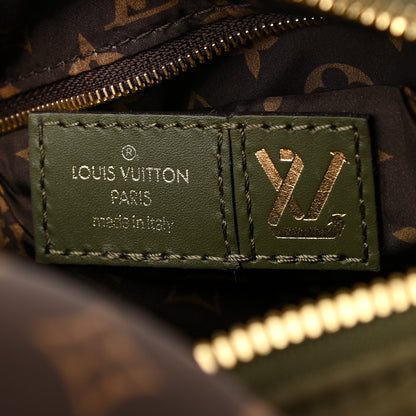Louis Vuitton Econyl Mini Monogram Pillow Speedy Bandouliere 25 Khaki 6 of 8
