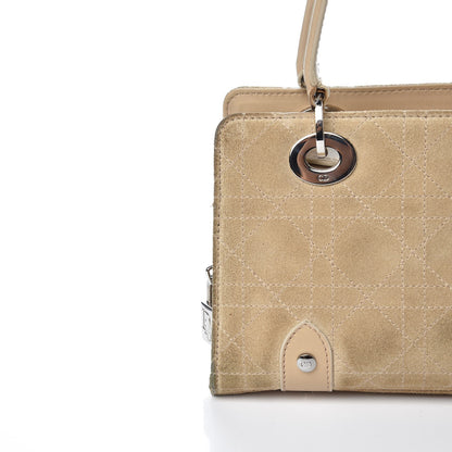 Christian Dior Suede Cannage Stitched East West Lady Dior Beige 12 of 25