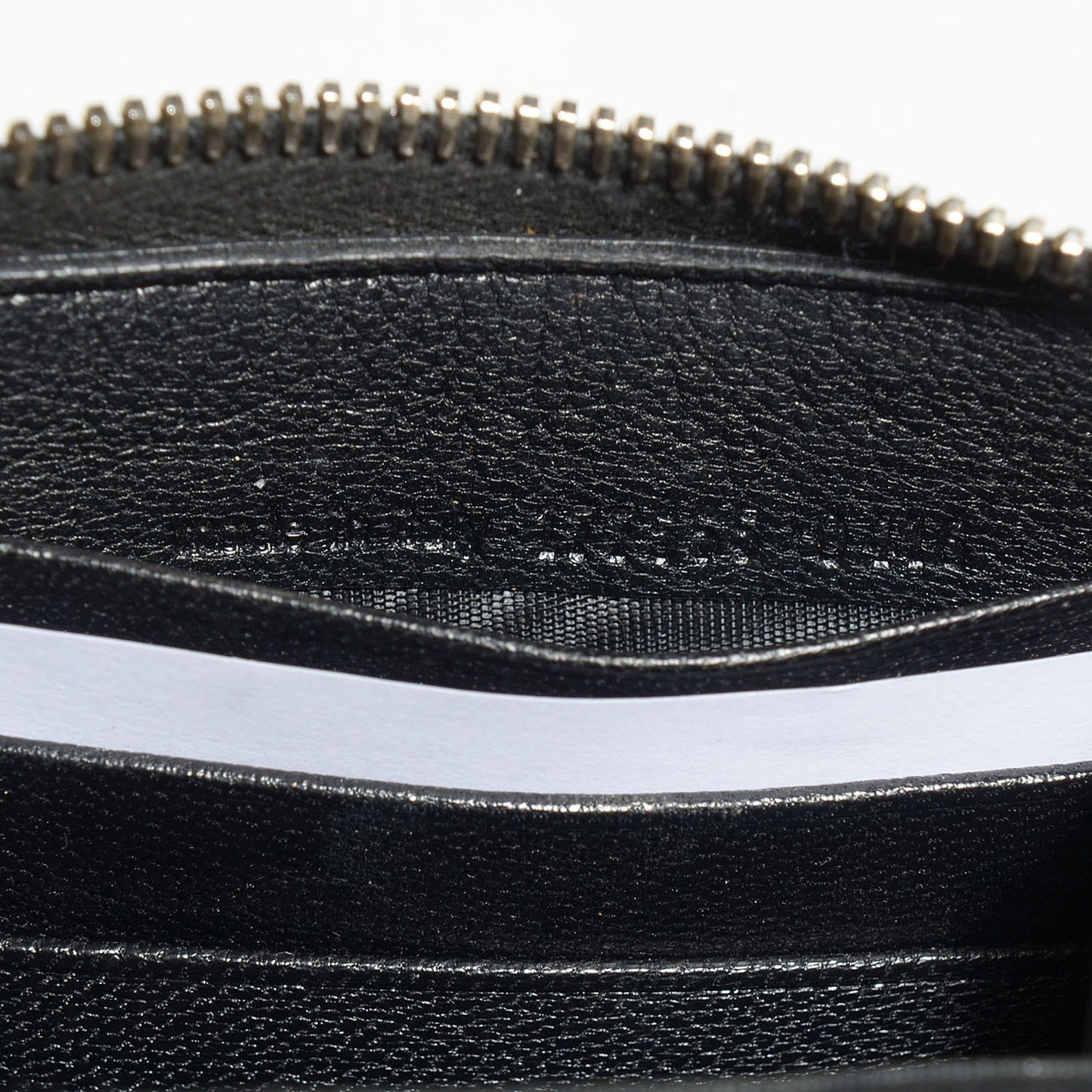 Chevre Belle De Jour Zip Around Wallet Black