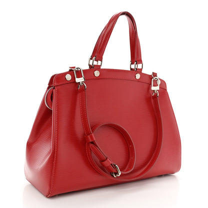 Louis Vuitton Epi Brea MM Carmine 3 of 11