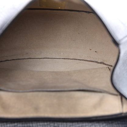 Chloe Grained Calfskin Lambskin Mini Bi-Color Drew Shoulder Bag Black Powder Beige 5 of 12