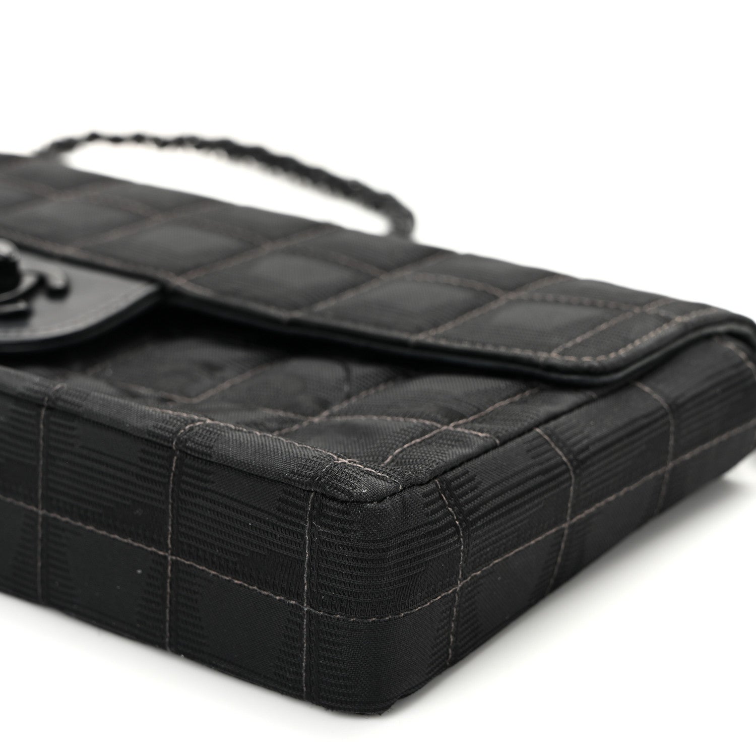 Chanel Nylon Travel East West Flap Black 19 of 21