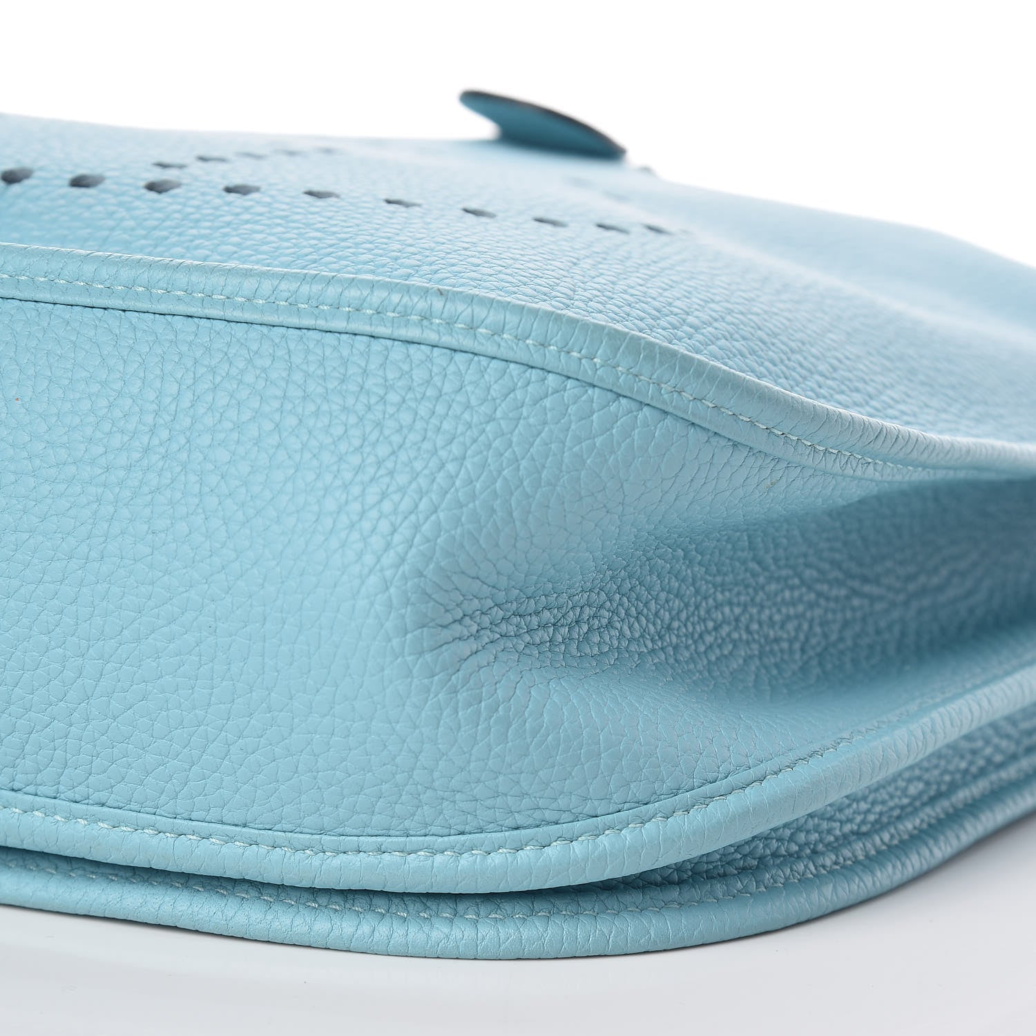 Hermes Taurillon Clemence Evelyne III GM Bleu Atoll 6 of 10