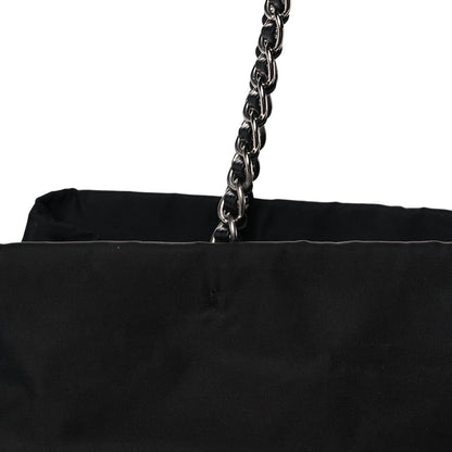 Prada Tessuto Nylon Chain Tote Black 8 of 11