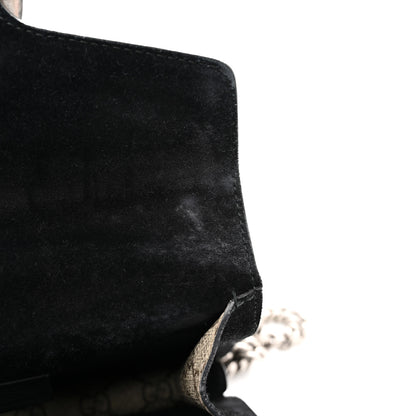 Gucci GG Supreme Monogram Mini Dionysus Shoulder Bag Black 11 of 12