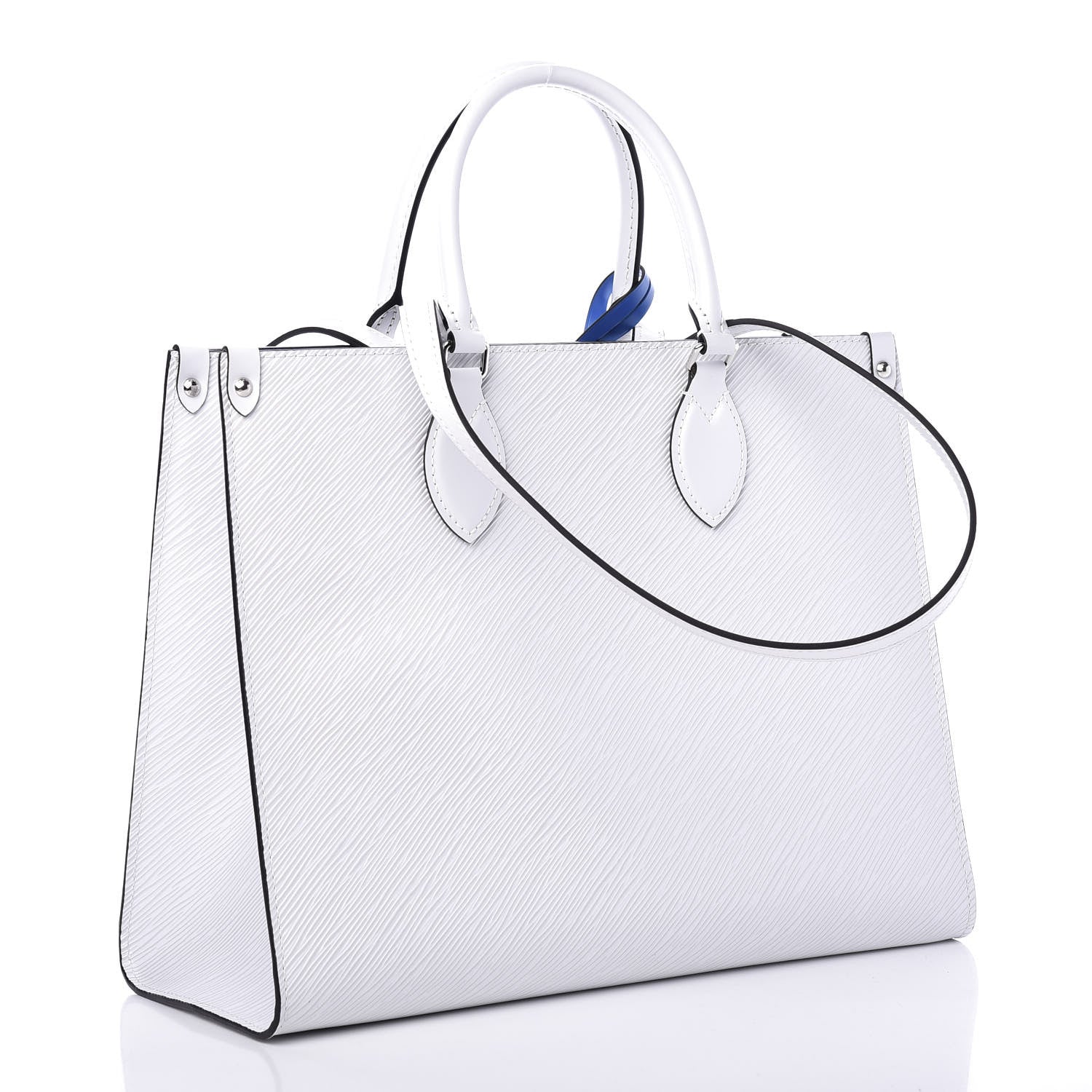 Louis Vuitton Epi Onthego MM White 2 of 9