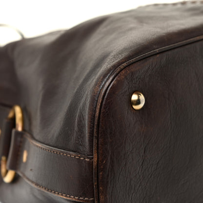 Saint Laurent Calfskin Oversized Muse Dark Brown 24 of 29