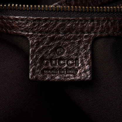 Gucci Monogram Medium Interlocking Icon Shoulder Bag Dark Brown 6 of 16
