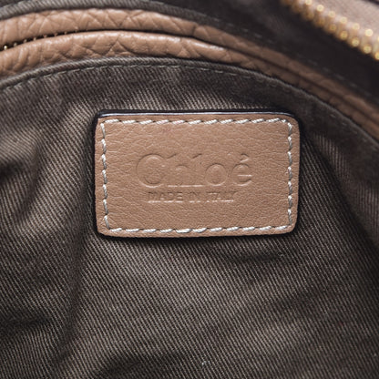 Chloe Calfskin Large Marcie Satchel Nut 6 of 9